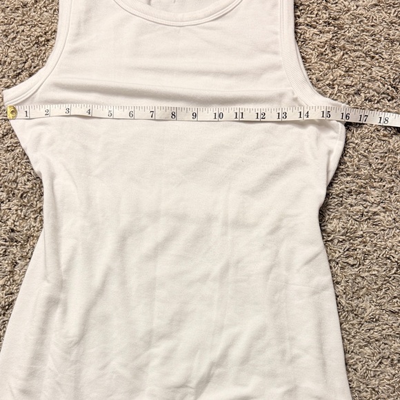 Beyond Yoga Out of Town White Tank Dress - Picture 6 of 9